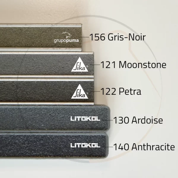 joint epoxy gris foncé