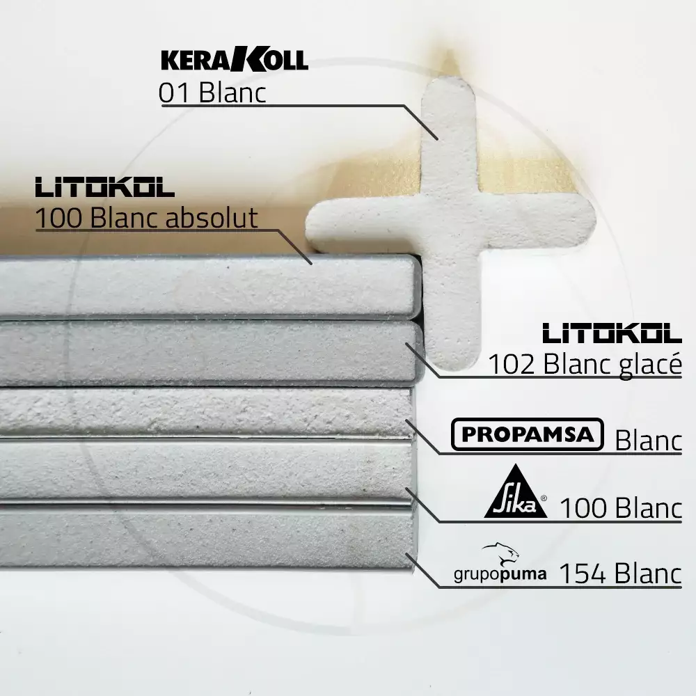 joint epoxy blanc